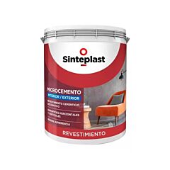Recuplast Microcemento Base Fina 20 Kgs Sinteplast